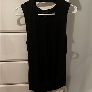 Express Black Sleeveless Top